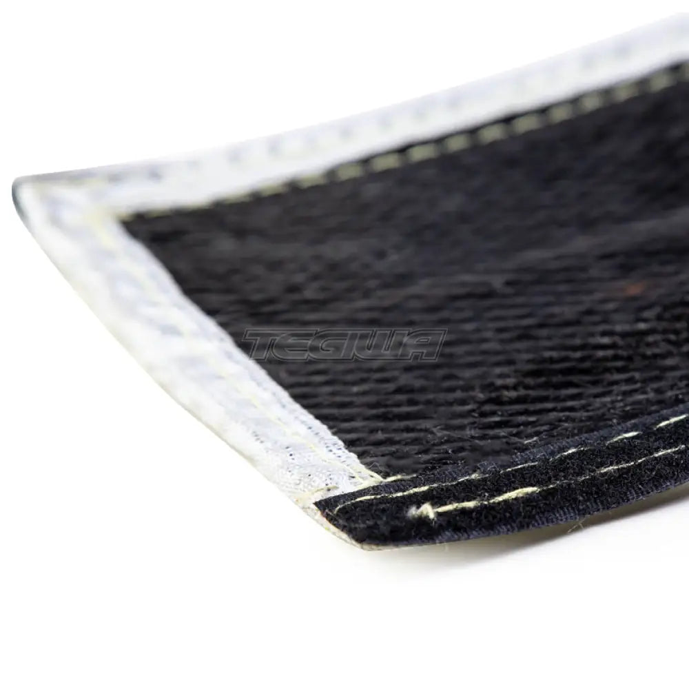 Tegiwa Black Silicone Extreme Heat Fire Sleeve Velcro Tubing 1M Thermal Management