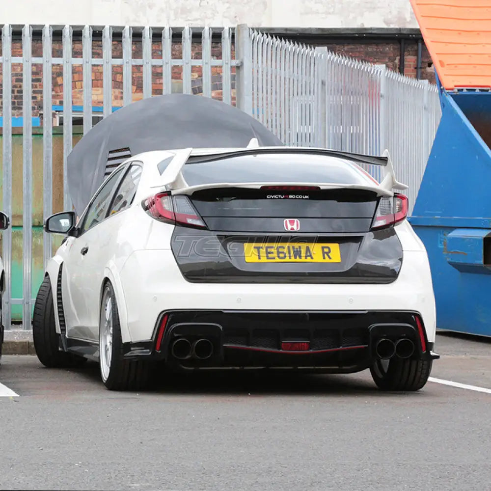 Tegiwa Carbon Fibre Tailgate Boot Cover HONDA CIVIC TYPE R FK2 15-17