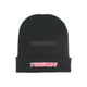 Tegiwa Classic Logo Cuffed Beanie Hat Black