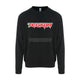 Tegiwa Drippy Logo Sweatshirt Black Hoodies