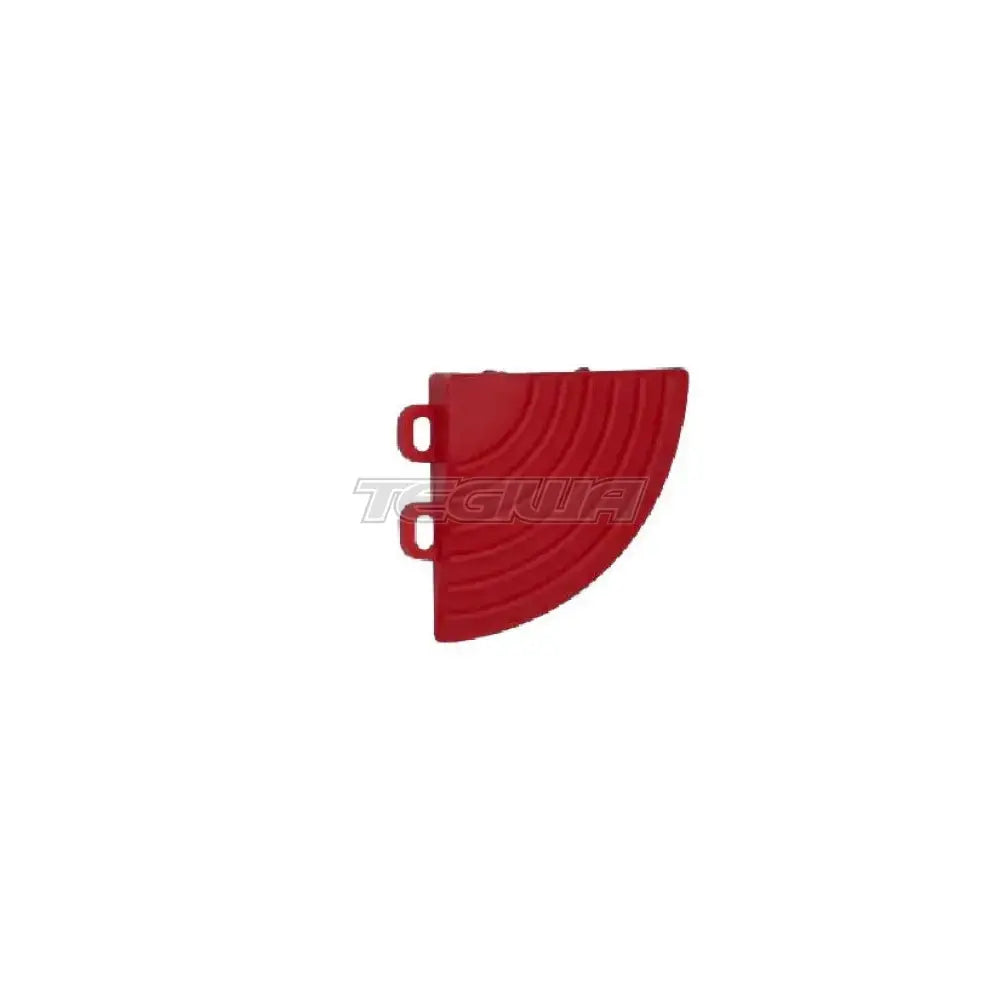 Tegiwa Duramat Vented Tile Garage Workshop Corner Ramps 40cm Red Accessories