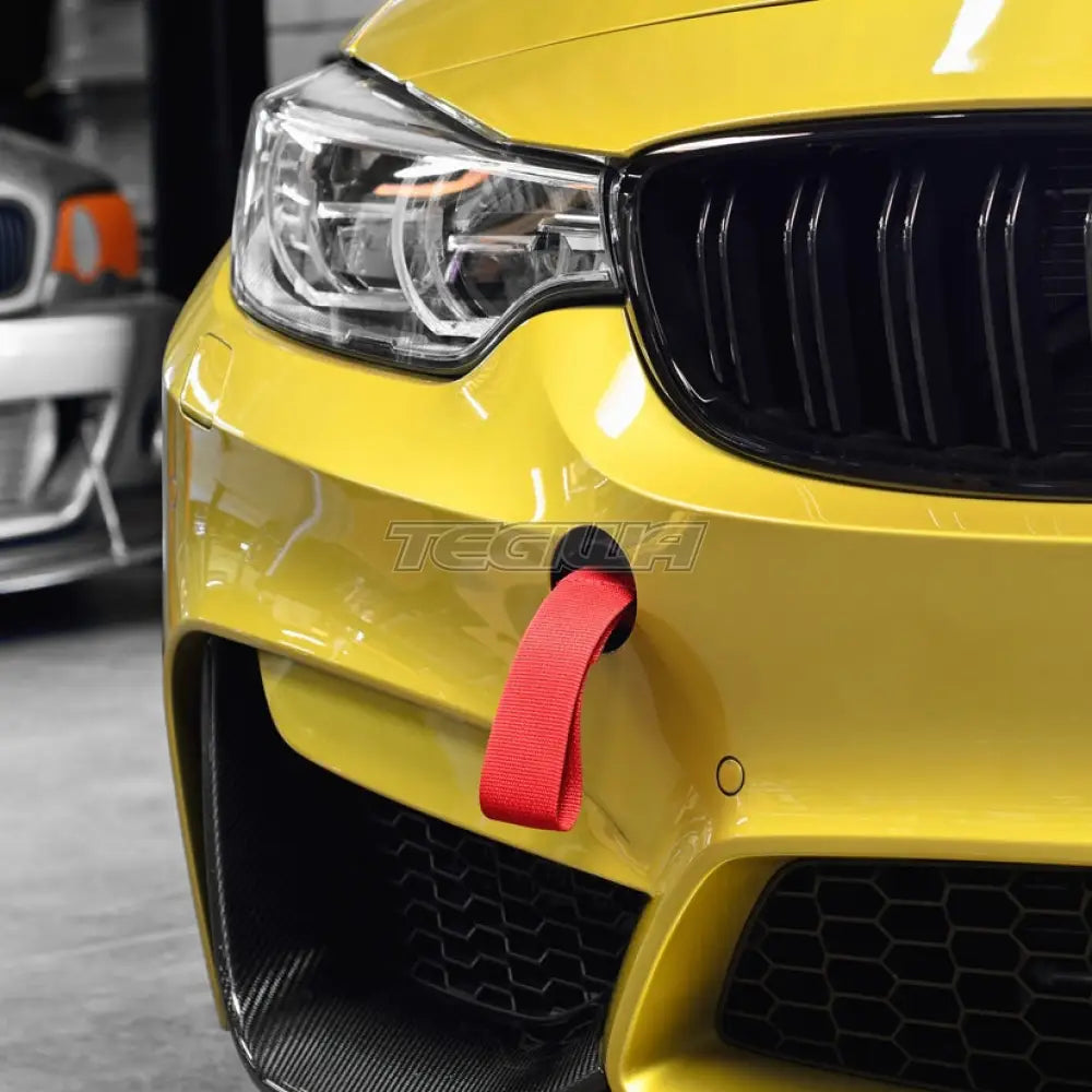 Tegiwa FIA/MSA Heavy Duty Tow Eye Strap Race Rally Car Red BMW M3 FXX 1 2 3 4 5 Series