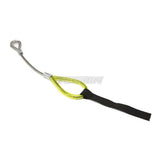TEGIWA FIA/MSA HEAVY DUTY WIRE TOW EYE LOOP RACE RALLY CAR YELLOW - Clearance