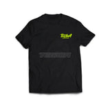 Tegiwa Fluro Yellow Script T-Shirt