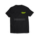 Tegiwa Fluro Yellow Script T-Shirt T-Shirts