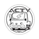 Tegiwa Honda Acty Sticker Classic Decals & Stickers