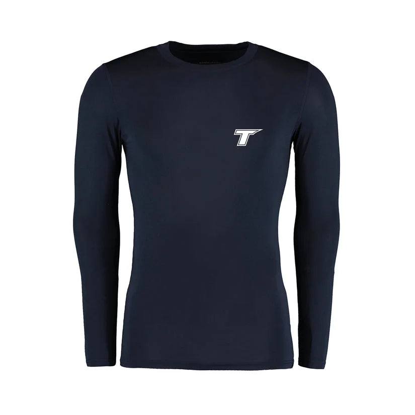 Tegiwa Long Sleeve Slim Fit Base Layer BLACK