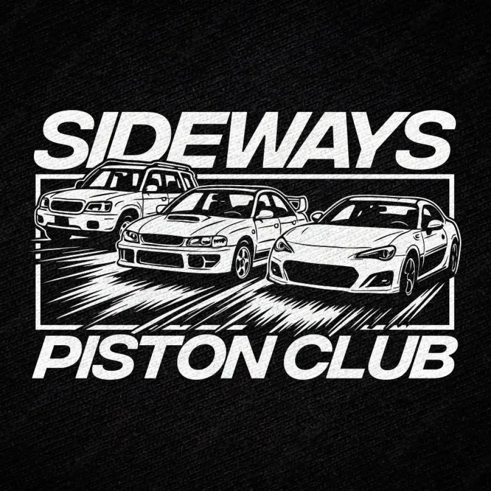 Tegiwa Sideways Piston Club Subaru GT86 Impreza Forester T-Shirt T-Shirts