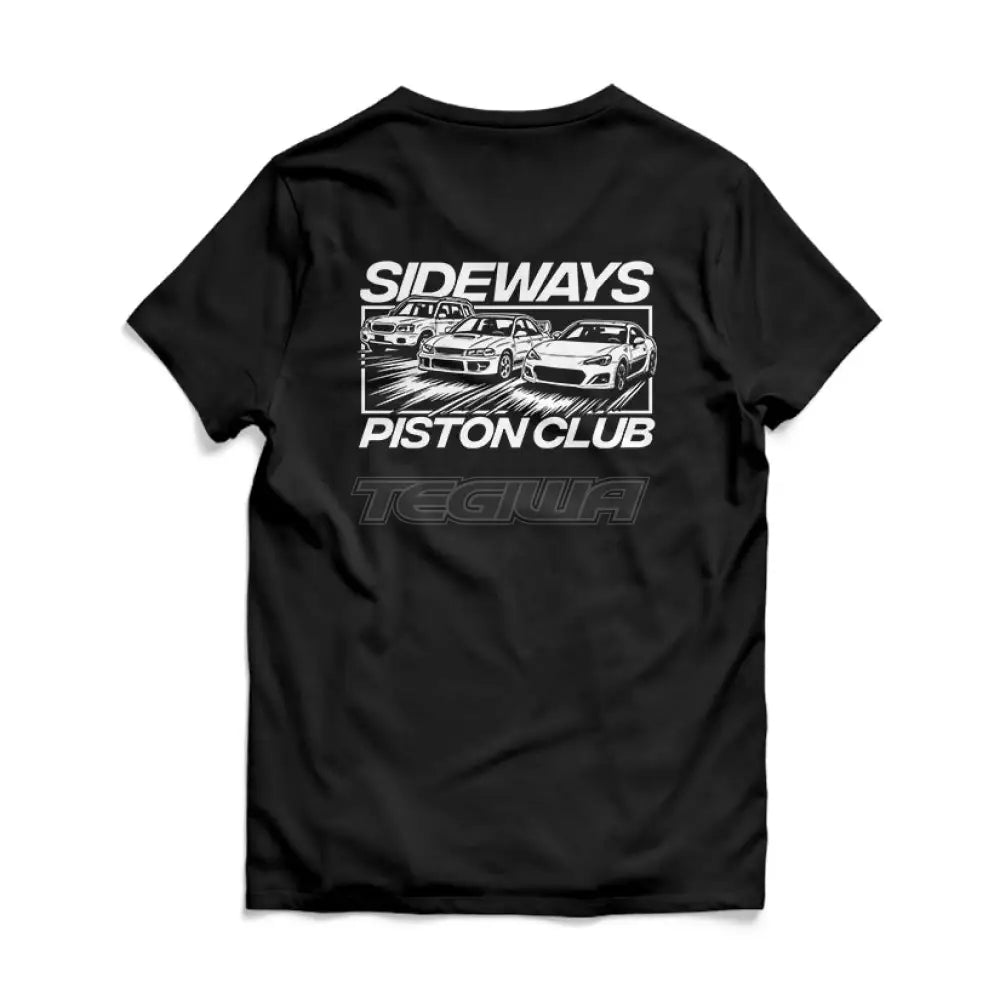 Tegiwa Sideways Piston Club Subaru GT86 Impreza Forester T-Shirt T-Shirts