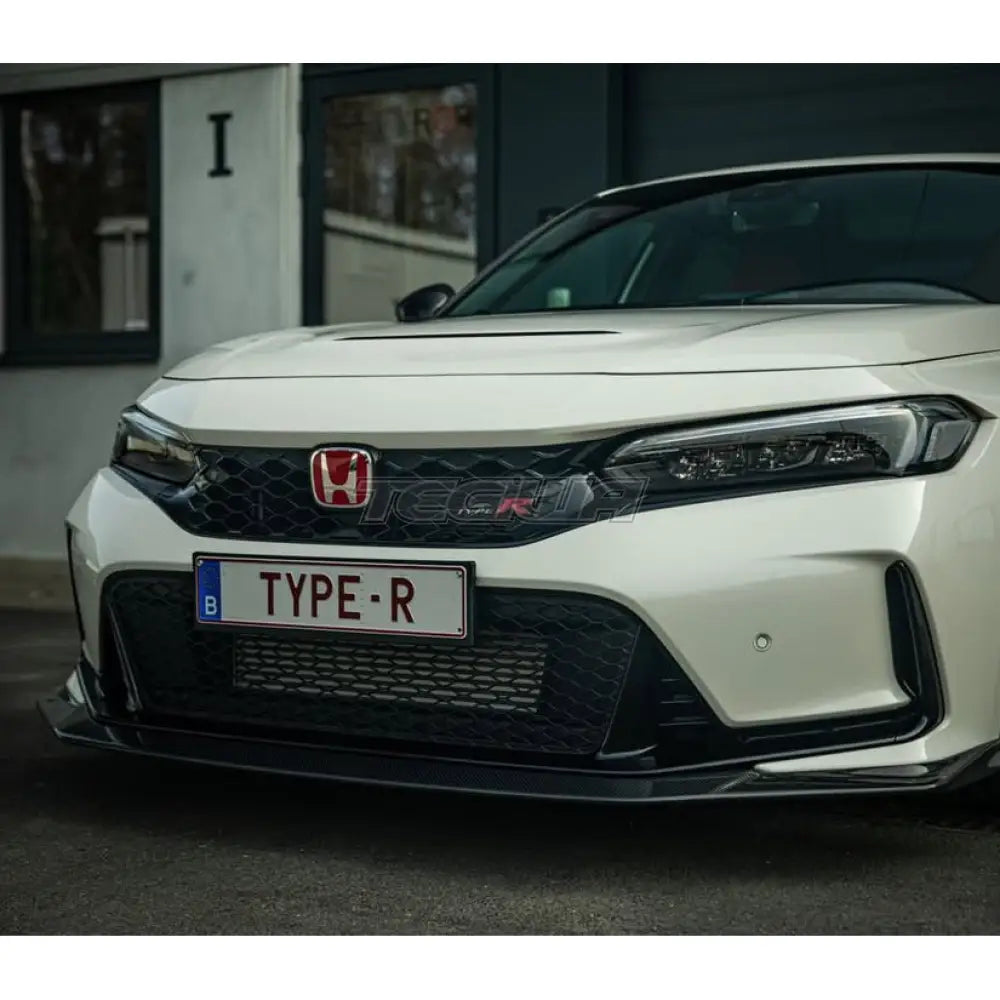 Tegiwa VS-Style Carbon Fibre Front Splitter Lip Honda Civic Type R FL5 23 + Splitters Skirts & Diffusers