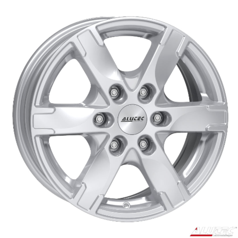 ALUTEC Titan Alloy Wheel 17x7.5 ET55 6x139.7 Polar Silver 93.1mm CB