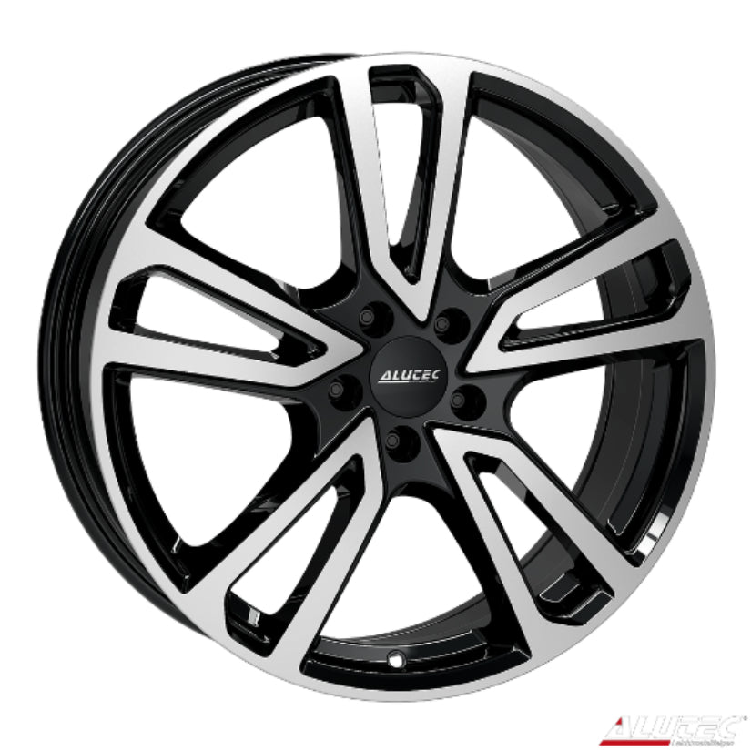 ALUTEC Tormenta Alloy Wheel 18x8 ET38 5x112 Diamond Black Polished 66.5mm CB