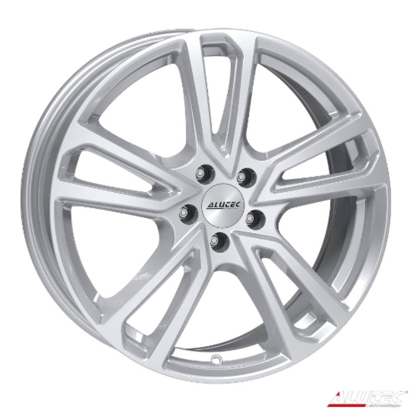 ALUTEC Tormenta Alloy Wheel 18x7 ET45 5x112 Polar Silver 57.1mm CB