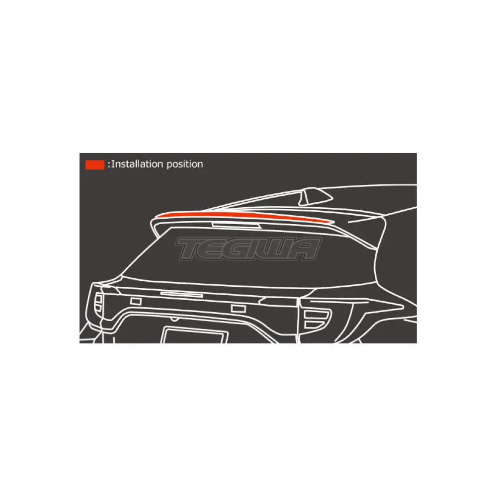 Trd Rear Spoiler Lip Toyota Gr Yaris 24 + Gen 2 Spoilers