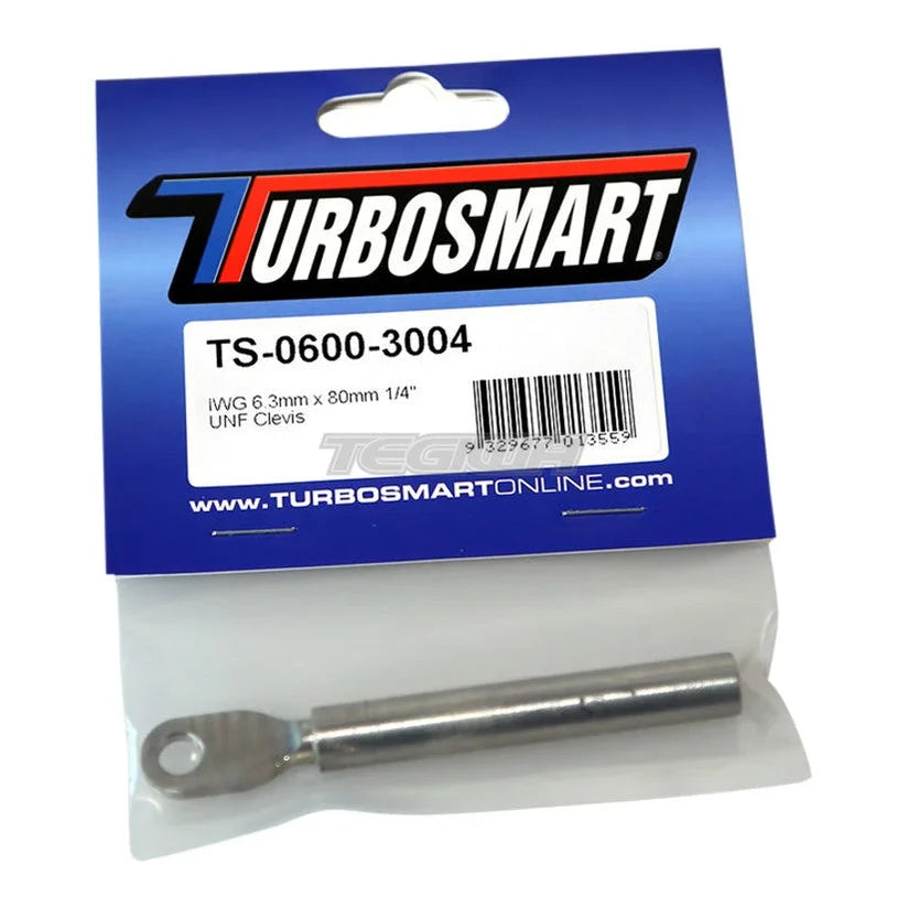 TurboSmart Clevis Suit IWG75 1/4" UNF thread 6.3mmHole x 80mm
