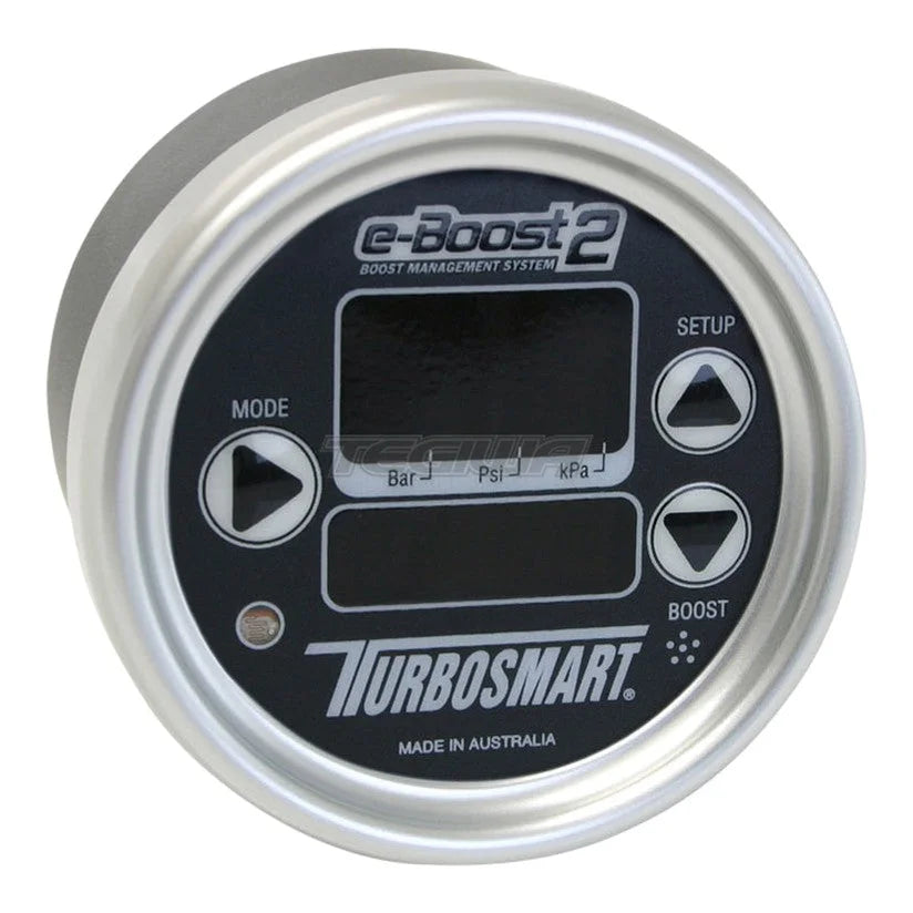 TurboSmart eB2 60psi 66mm Black Silver