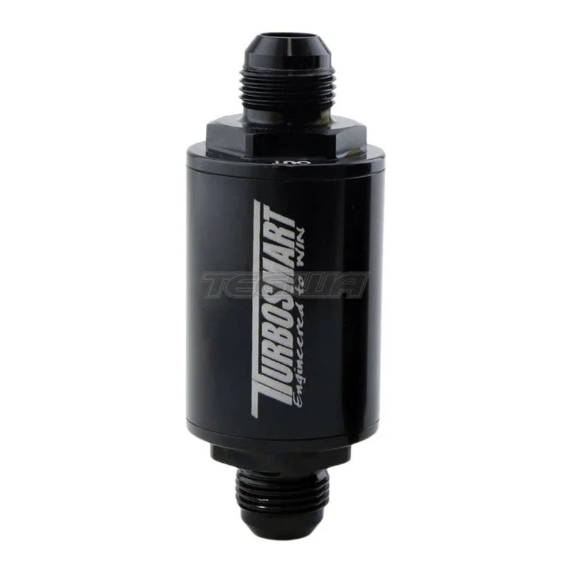 TurboSmart FPR Billet Fuel Filter 10um AN-10 - Black