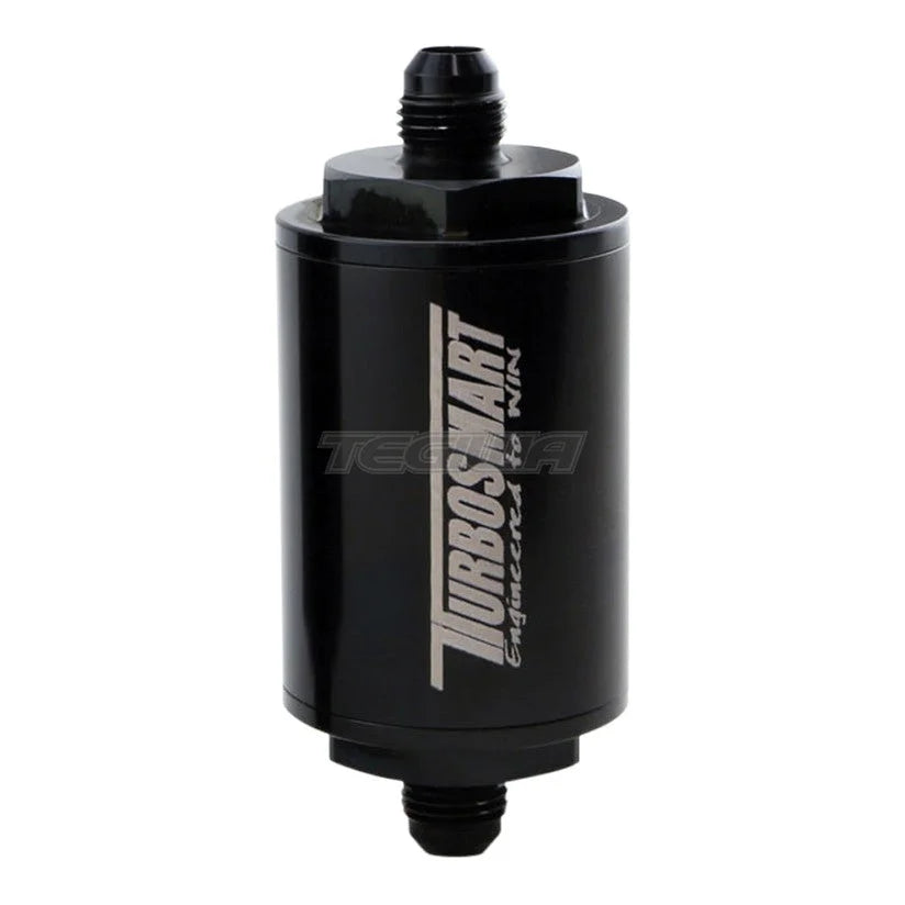 TurboSmart FPR Billet Fuel Filter 10um AN-6 - Black