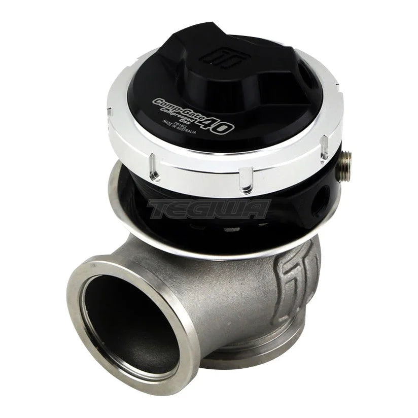 TurboSmart GenV WG40CG CompGate40 Compressed Gas 5psi Black