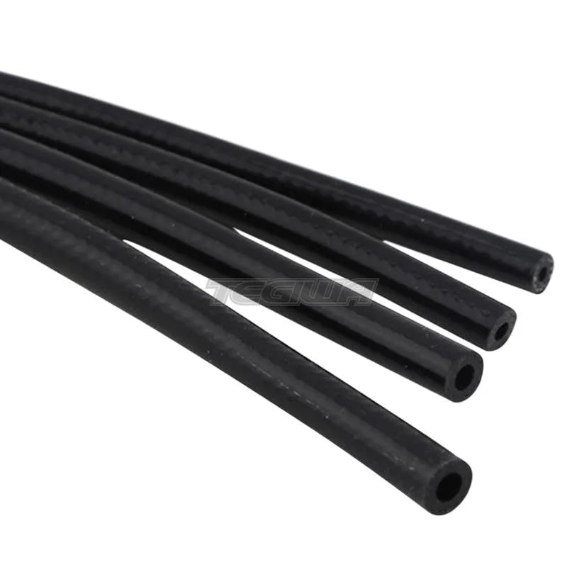 TurboSmart Silicon Hose 3m Pack - 6mm Reinforced Vac Hose - Black