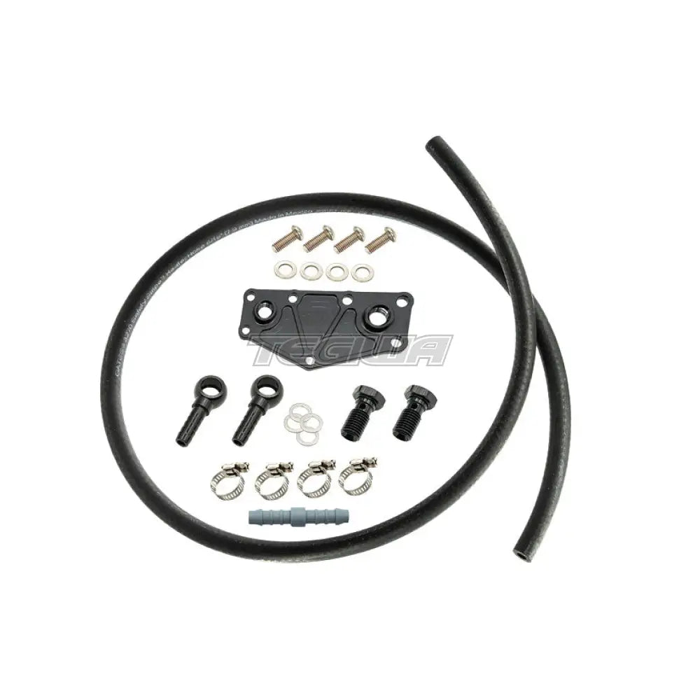 Verus Engineering Air Oil Seperator Coolant Add On Kit Honda Civic Type R FK8 17-21