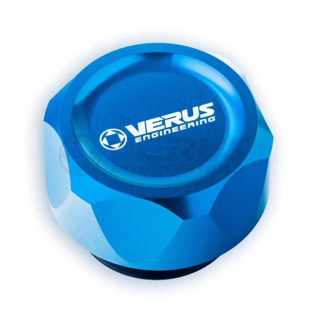 Verus Engineering Anodized Oil Cap Ford Mustang Shelby Gt350 Gt350R Gen2 Fhs / Blue Engine Bay