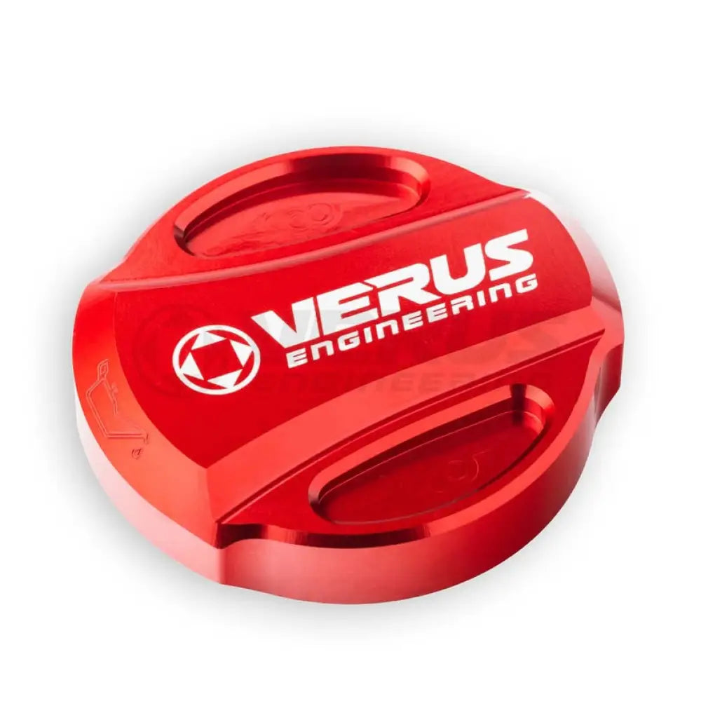 Verus Engineering Anodized Oil Cap Ford Mustang Shelby Gt350 Gt350R Gen2 Rla / Red Engine Bay