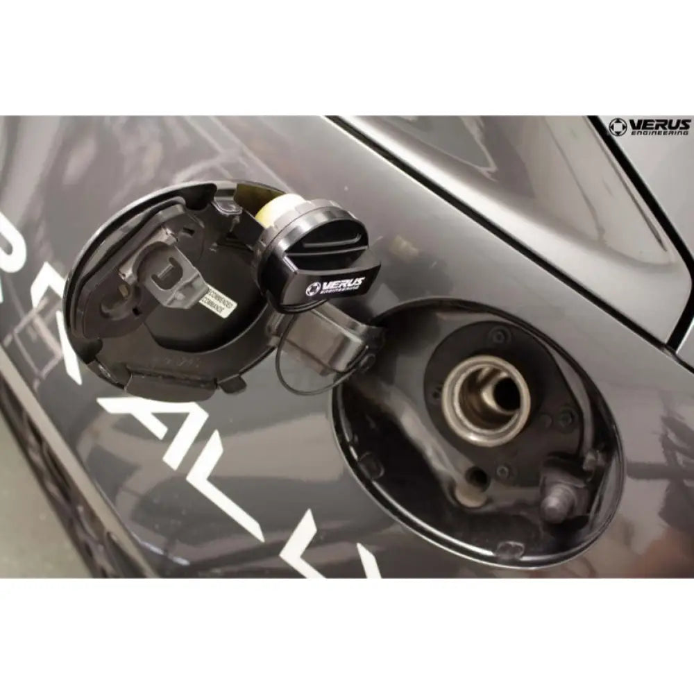 Verus Engineering Gas Cap Cover Anodized Mazda Mx5 Nd Engine Bay