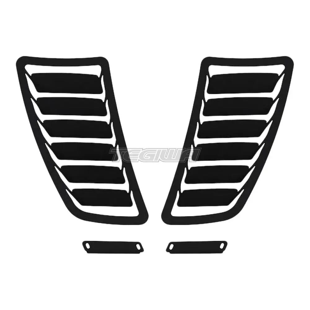 Verus Engineering Hood Louver Kit - Subaru WRX/STI GR / GV - Black