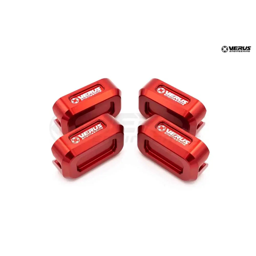 Verus Engineering Pinch Weld Jack Pucks Anodized Subaru Wrx Vb Red Tools