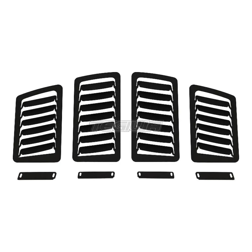 Verus Engineering Slanted Hood Louver Kit - Toyota Subaru BRZ/FRS/GT86