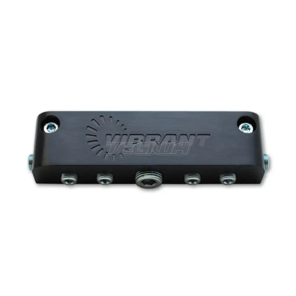 Vibrant Performance Aluminum Vacuum Manifold Anodized Black