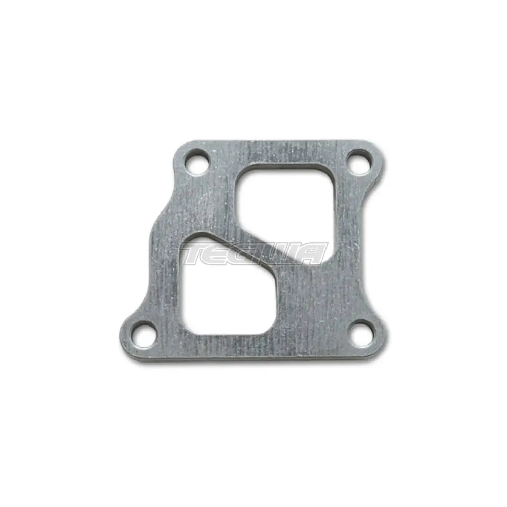 Vibrant Performance Divided Turbo Inlet Flange For Mitsubishi Evo 789 Oe Turbine Hsg Gaskets