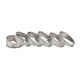 Vibrant Performance Gr 1 Titanium Pie Cuts 6Pcs - 90Deg Elbow 2.5In Od Gaskets Flanges & Clamps