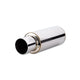 Vibrant Performance Polished Tpv Turbo Backbox 4In Inlet / 6.25In Round X 15In Single Wall Tip