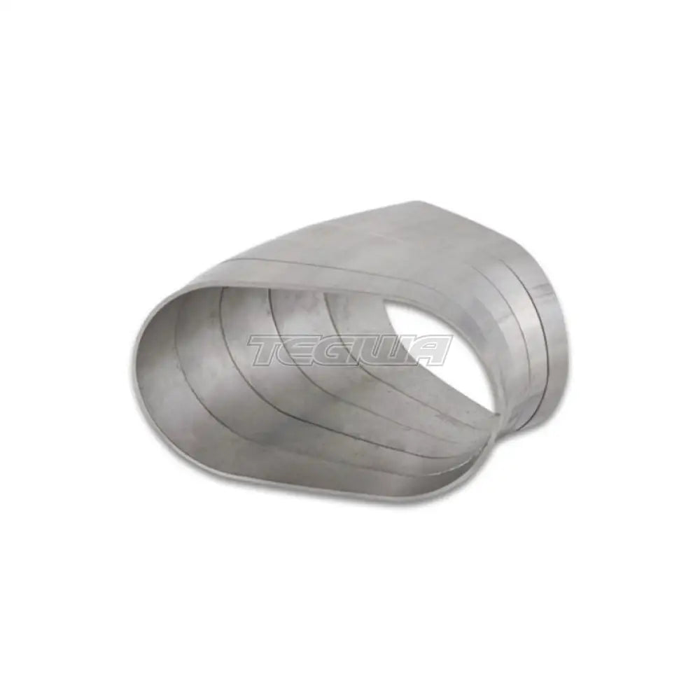 Vibrant Performance Stainless Steel Tubing Oval Pie Cuts 3.5In Nps / Horizontal Plane 5 At 9