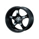 WedsSport RN-05M Alloy Wheel Gloss Black 18x8.5 ET45 5x100 Alloy Wheels