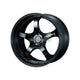 WedsSport RN-05M Alloy Wheel Gloss Black 18x9 ET50 5x120 Alloy Wheels
