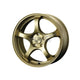 WedsSport RN-05M Alloy Wheel Gold 18x7.5 ET45 5x114 Alloy Wheels