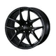 WedsSport SA-01R Alloy Wheel 15x6.0 ET38 4x100 65mm CB Matt Black Alloy Wheels
