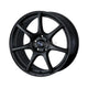 WedsSport SA-75R Alloy Wheel Matt Black 18x7.5 ET45 5x100 Alloy Wheels