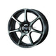 WedsSport SA-75R Alloy Wheel WBC 18x8.5 ET45 5x100 Alloy Wheels