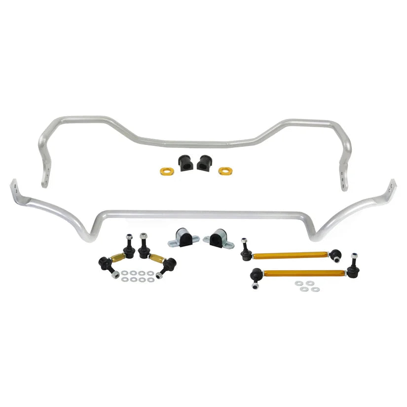 Whiteline Anti-Roll Bar Stabiliser Kit Mitsubishi Lancer Ralliart 08 + Bars