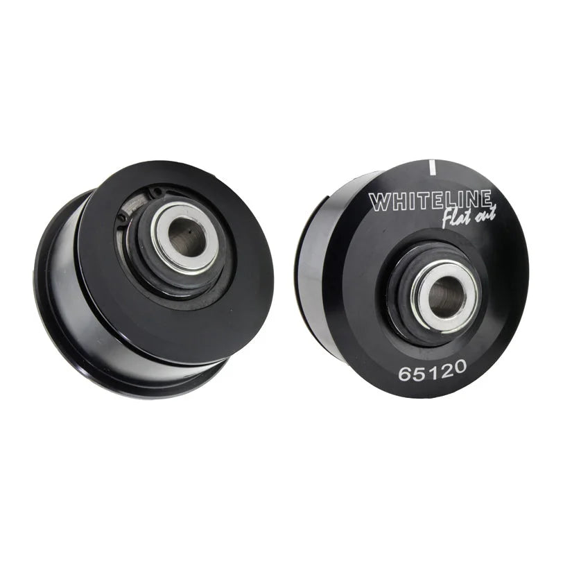 Whiteline Control Arm Bushing Alloy Bushings With Spherical Bearing 0.5Deg Caster + Anti-Lift