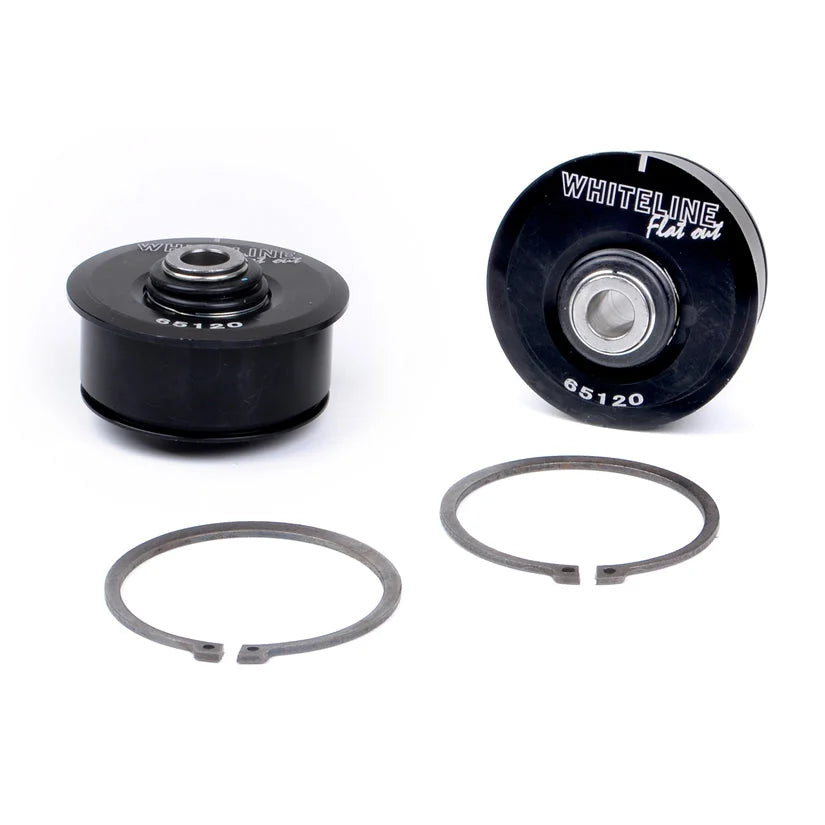 Whiteline Control Arm Bushing Alloy Bushings With Spherical Bearing 0.5Deg Caster + Anti-Lift