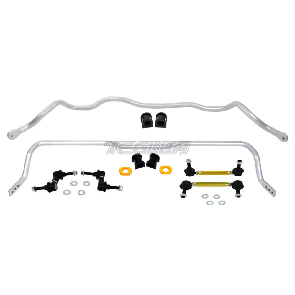 Whiteline Front & Rear Anti-Roll Bar Kit Mitsubishi Lancer Evo 7-9 01-08 Bars