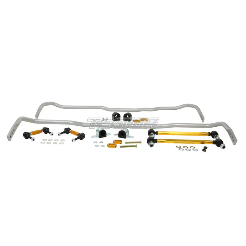 Whiteline Front & Rear Anti-Roll Bar Kit Skoda Yeti 5L 09-17 With Control Arm Link Mount Bars