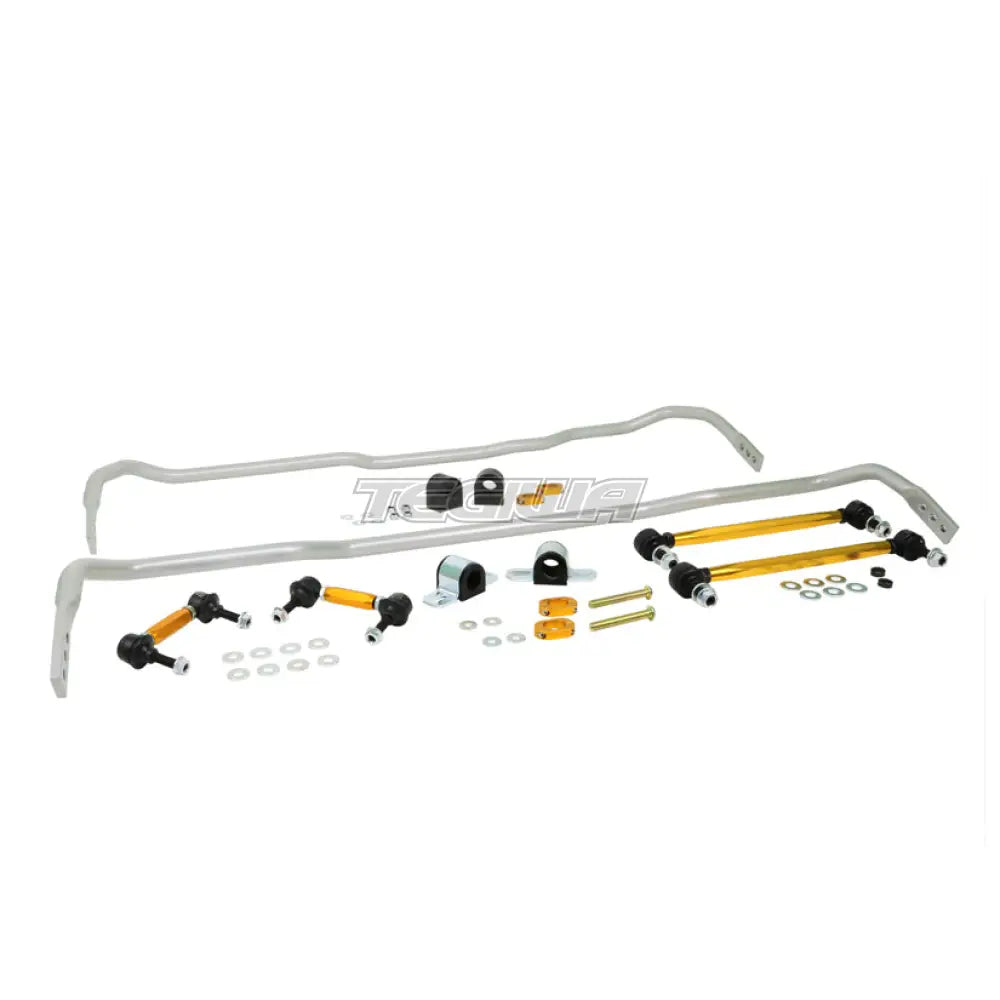 Whiteline Front & Rear Anti-Roll Bar Kit Skoda Yeti 5L 09-17 With Control Arm Link Mount Bars