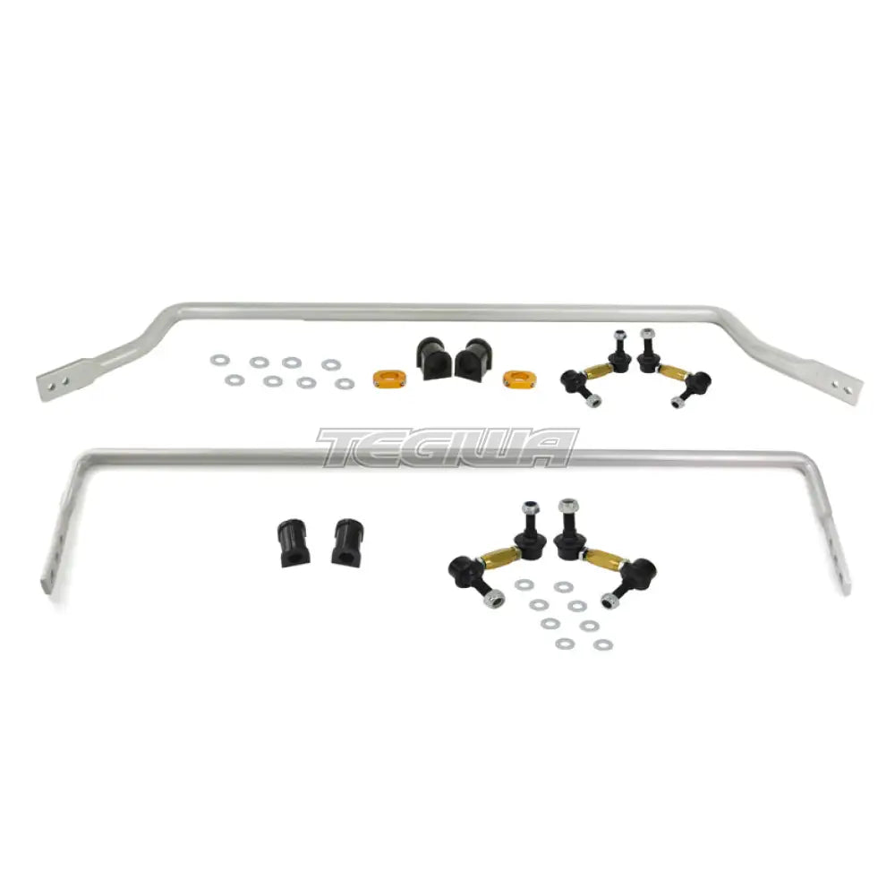 Whiteline Front & Rear Anti-Roll Bar Kit With Droplinks Mazda Mx-5 Nb 98-05 Bars