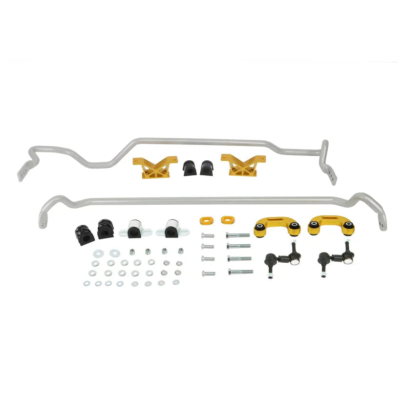 Whiteline Heavy Duty Front & Rear Anti-Roll Bar Kit Subaru Impreza Gd Gda 02-08 Bars